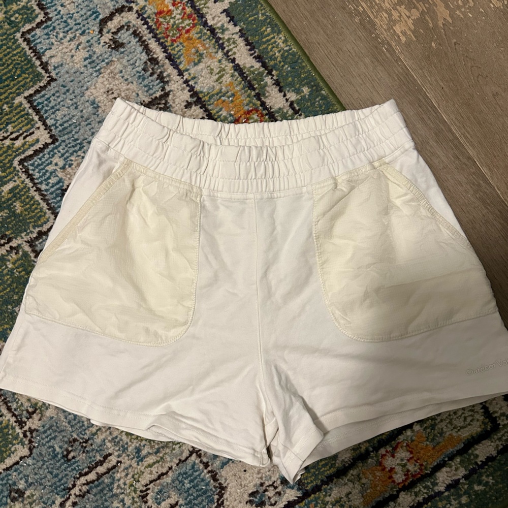 Women's White Shorts